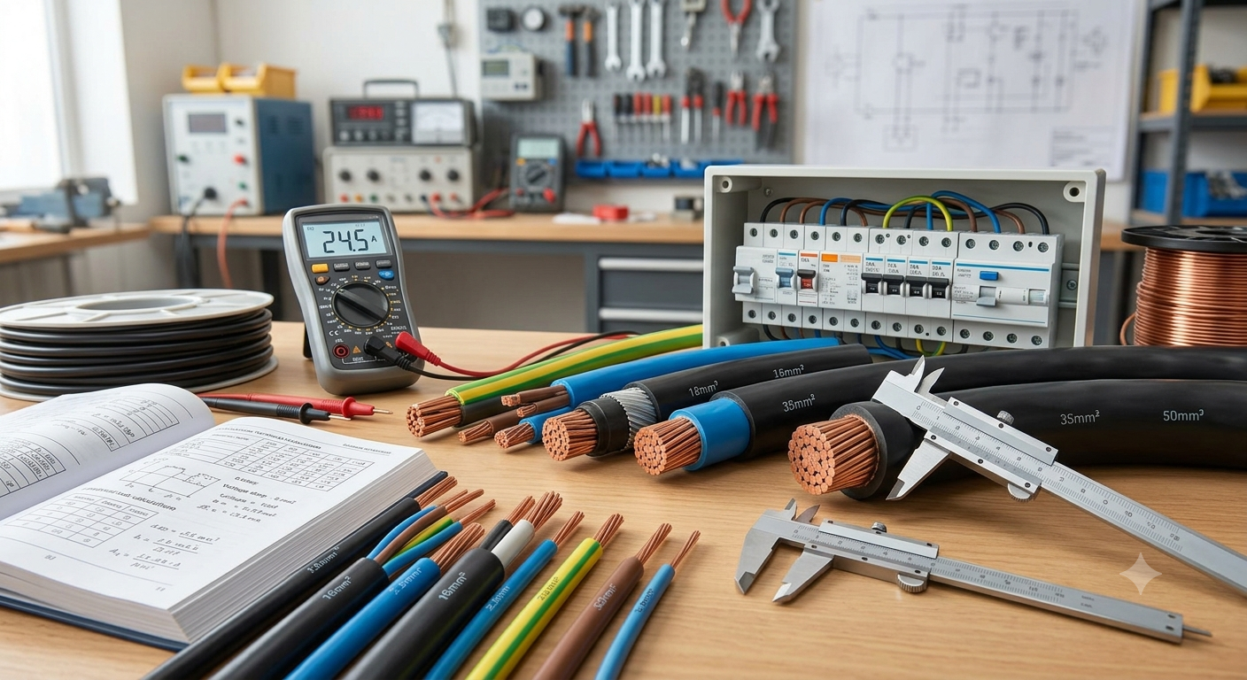 Nguyên Tắc Lựa Chọn Tiết Diện Dây Cáp Điện An Toàn Và Hiệu Quả